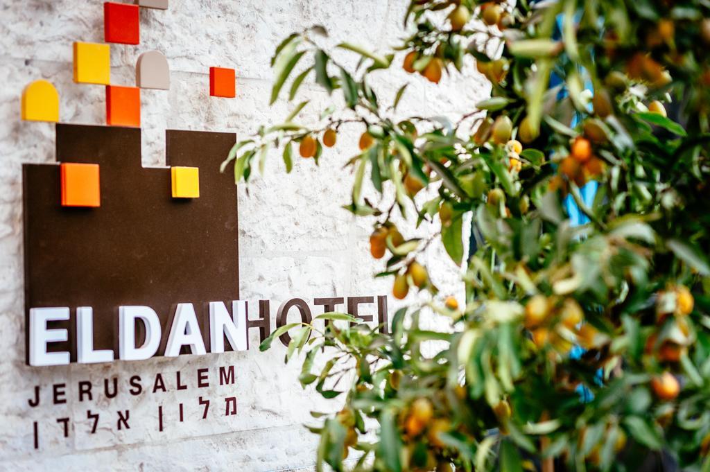 Eldan Hotel Jerusalém Exterior foto